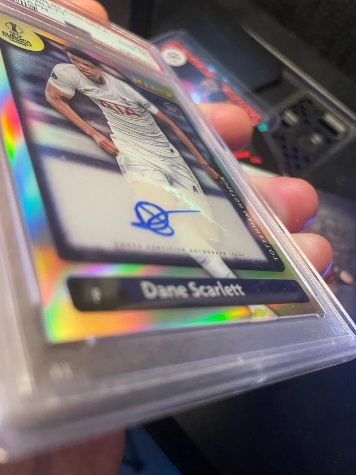 Dane Scarlett A - DS – 2021 Topps Merlin Chrome UEFA Autographs (PSA 10 Mint) - Nordic Art & Collectibles