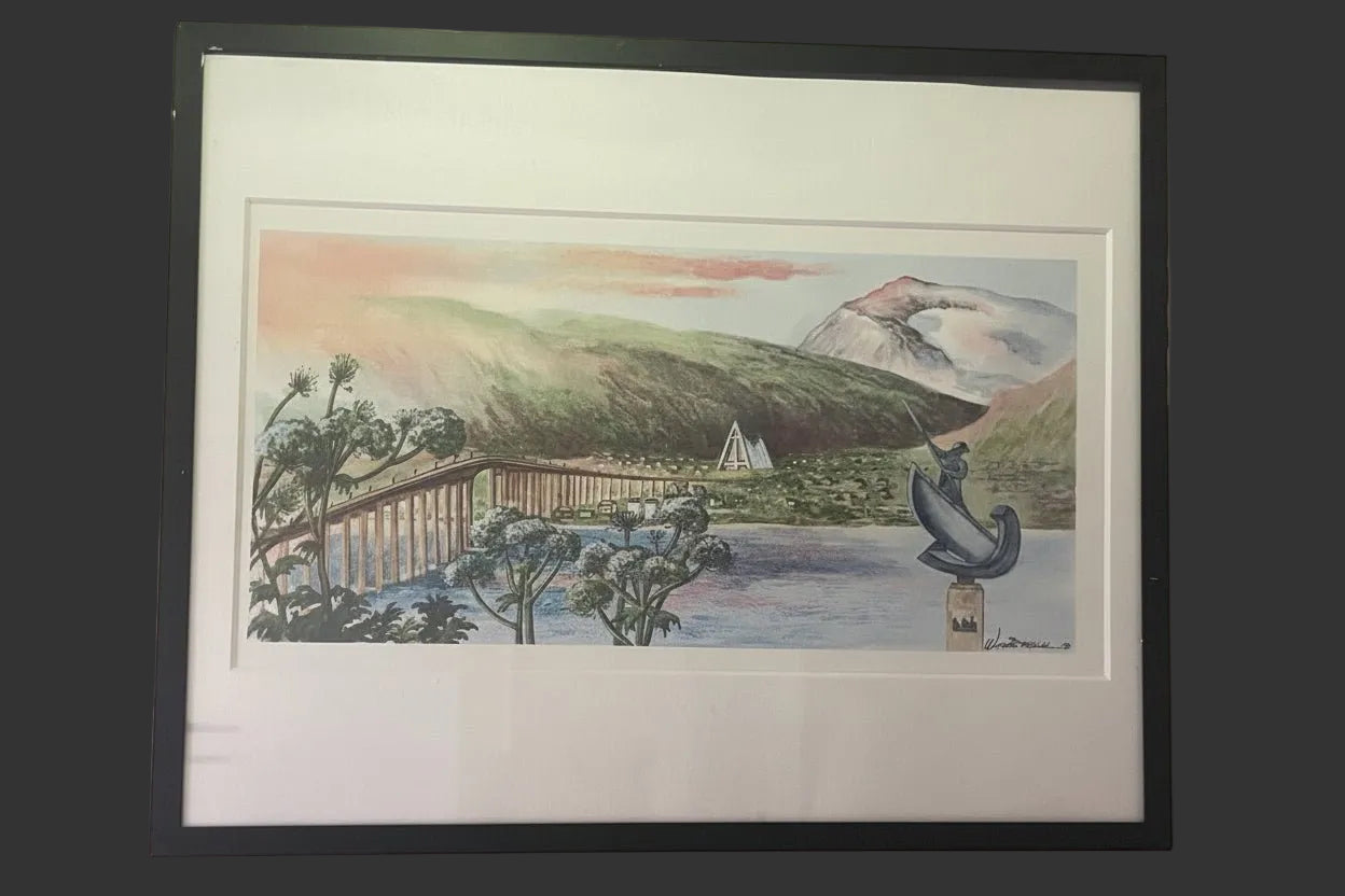 Tromsø – Limited Edition Print by Wenche Kildahl (1993) - Nordic Art & Collectibles