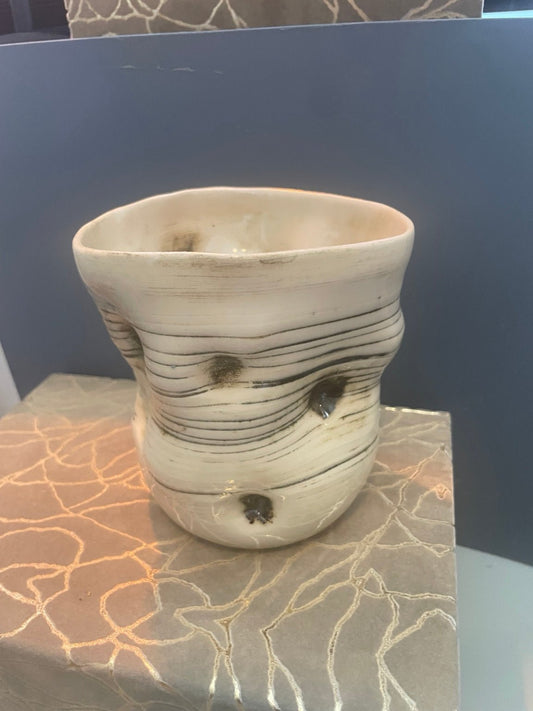 Vintage Art Pottery Bowl – Unknown Artist, Telemark, Norway - Nordic Art & Collectibles