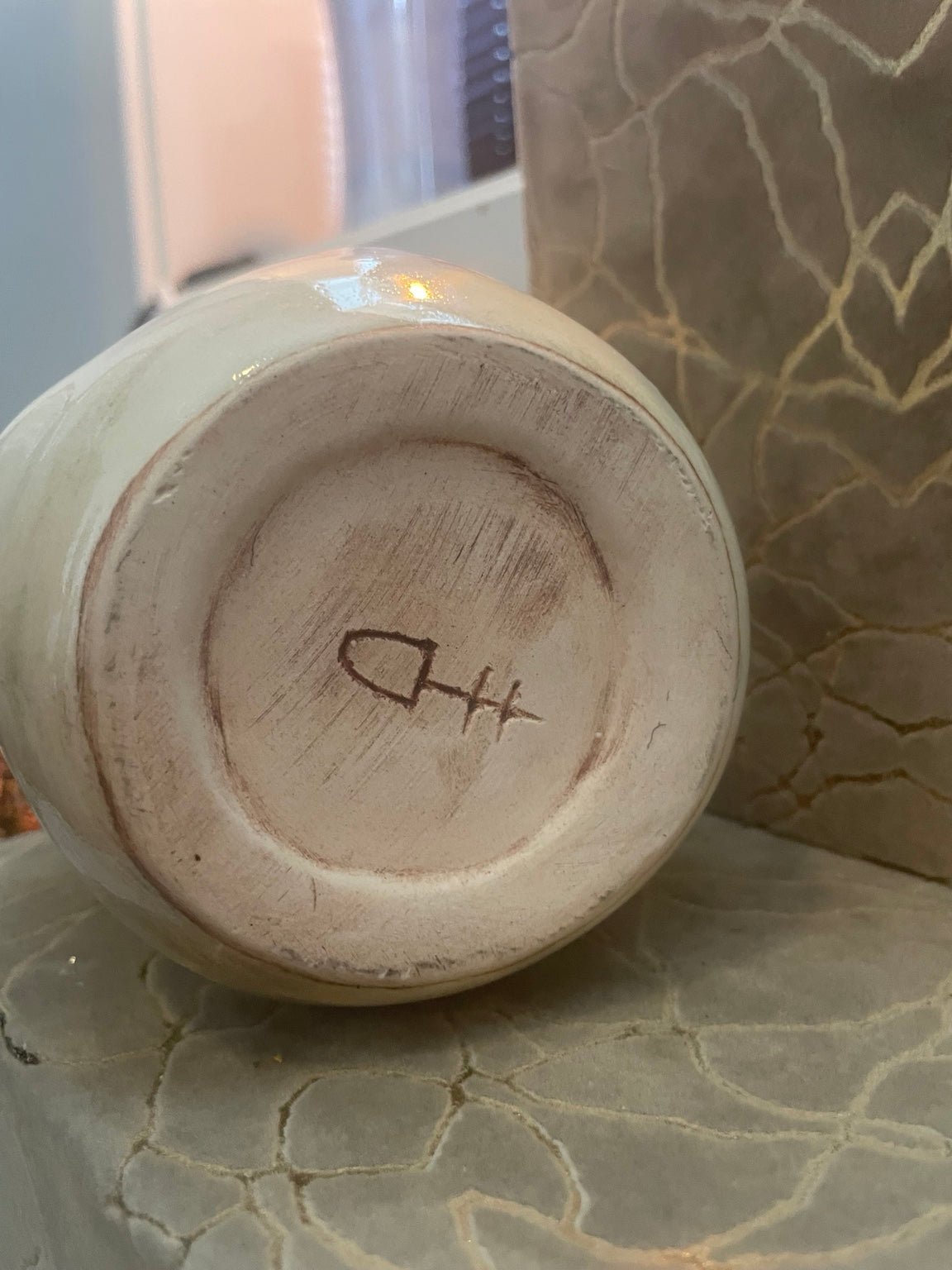 Vintage Art Pottery Bowl – Unknown Artist, Telemark, Norway - Nordic Art & Collectibles