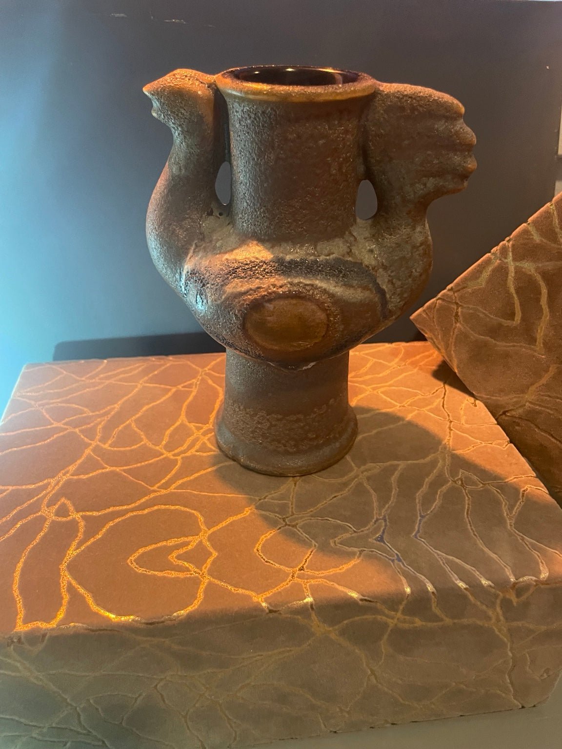 Vintage Zoomorphic Bird - Shaped Vase - Nordic Art & Collectibles